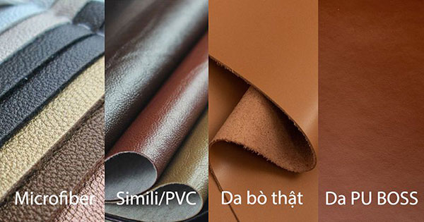 Da bọc ghế sofa gồm những loại nào?