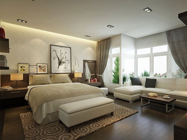 Bí quyết đặt sofa trong phòng ngủ