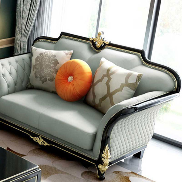 mẫu ghế sofa da tân cổ điển đẹp