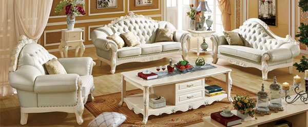 mẫu ghế sofa da tân cổ điển hot