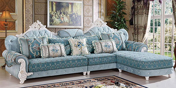 mẫu sofa chữ L tân cổ điển đẹp nhất