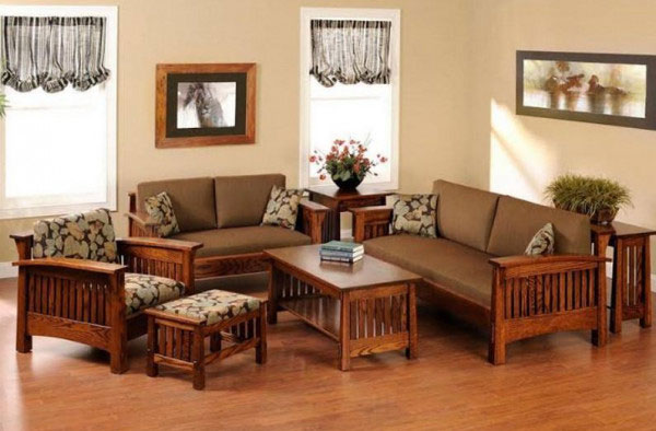 Mẫu bàn ghế bằng gỗ phòng khách đẹp nhất