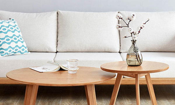 Mẫu bàn trà tròn siêu đẹp