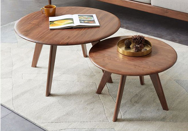 Mẫu bàn trà Oval siêu HOT