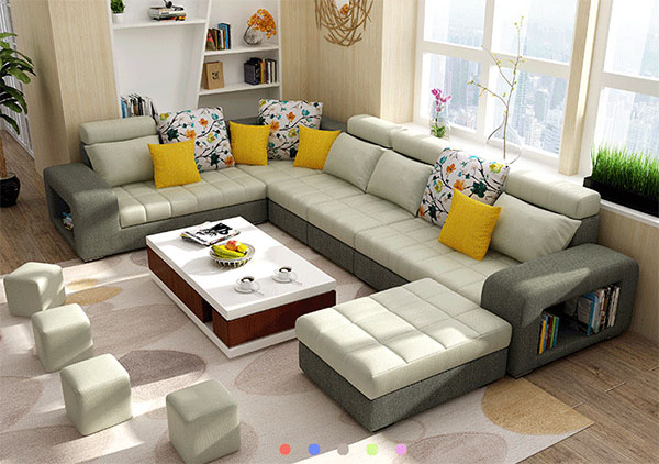 Ghế sofa phòng khách tại Thái Bình