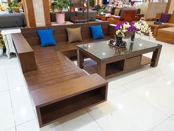 Bán bàn ghế sofa gỗ tại Thái Bình