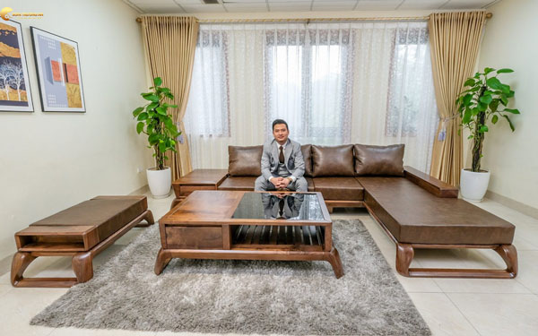 Bàn ghế sofa gỗ tại Thái Bình