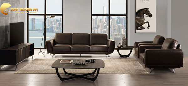 Nên mua sofa da hay sofa nỉ cho phòng khách