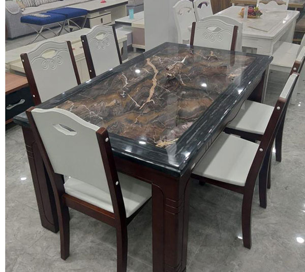 Bàn ăn mặt đá đẹp tại Hải Phòng