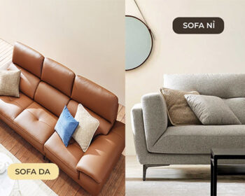 nên mua sofa hay sofa nỉ