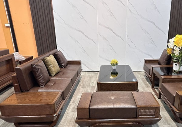 bảo quản sofa gỗ sồi bền đẹp