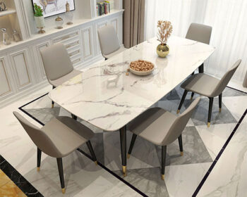 bàn ăn mặt đá hải phòng