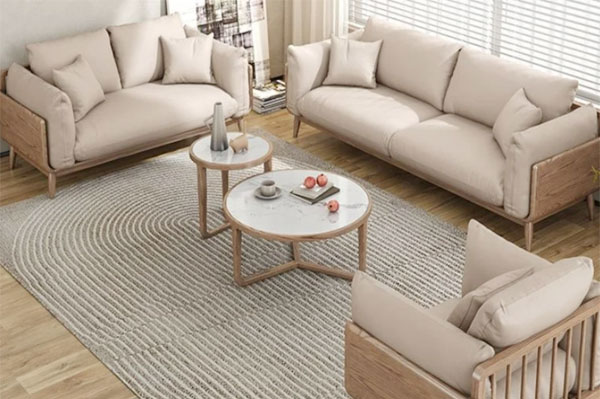 Tại sao sofa da màu kem lại được ưa chuộng