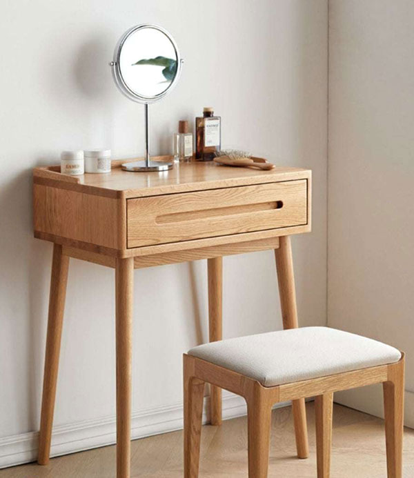 Chi tiết kích thước của các loại bàn trang điểm