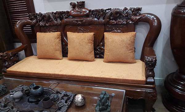 Các mẫu đệm ghế gỗ đẹp