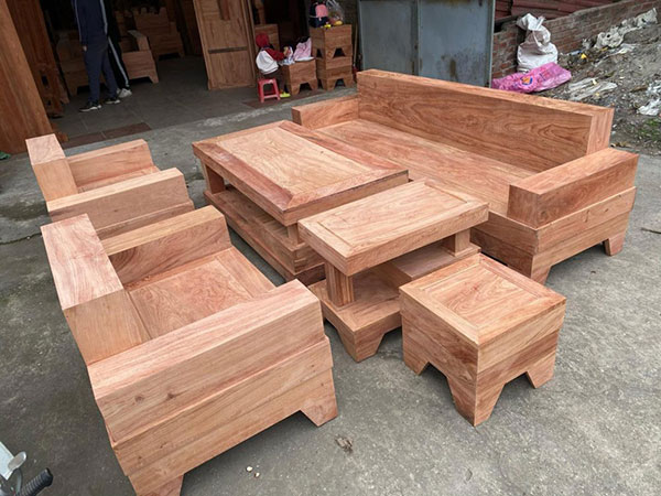 Chuyên đóng sofa gỗ tại Hải Phòng