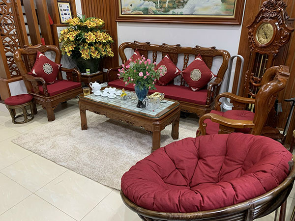 mẫu đệm ghế gỗ đẹp